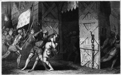 The Murder of Etienne Marcel by Ambroise Tardieu