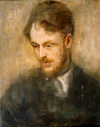 Portrait of Augustus John by Ambrose McEvoy