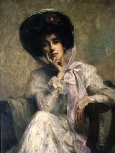 The Edwardian Hat by Ambrose McEvoy
