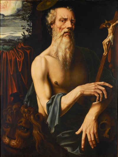 Saint Jerome by Ambrosius Benson