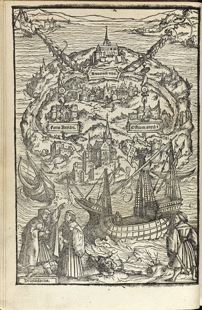 Utopia by Thomas More by Ambrosius Holbein