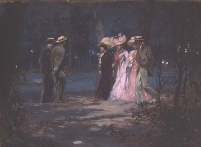 Evening Walk by Amédée Julien Marcel Clément