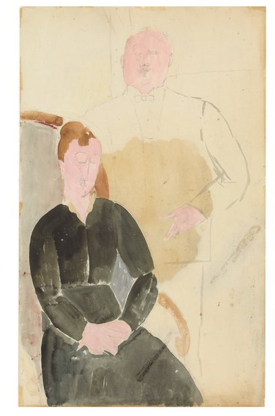 The Household, 1915 by Amedeo Modigliani