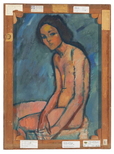 Seated Nude by Amedeo Modigliani