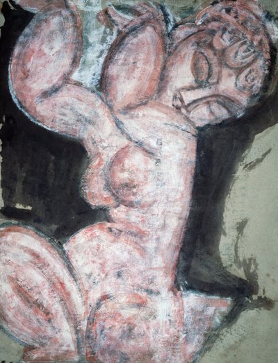 Nude Caryatid by Amedeo Modigliani