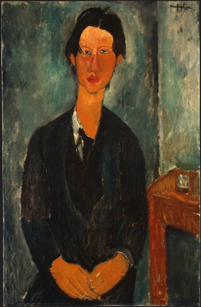 Portrait of Chaïm Soutine by Amedeo Modigliani