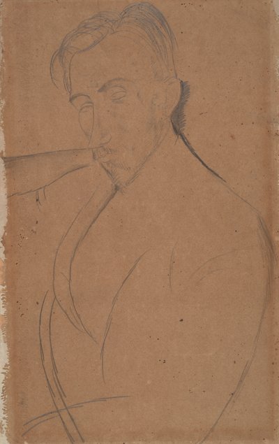 Portrait of Donato Frisia by Amedeo Modigliani