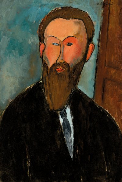 Portrait of the Photographer Dilewski by Amedeo Modigliani