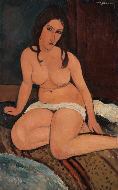 Seated Nude by Amedeo Modigliani