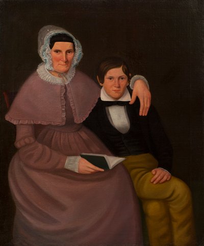 Portrait of Hannah and Joseph Cresswell by American
