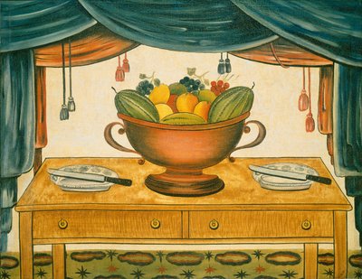 Bowl of Fruit by American 19th Century