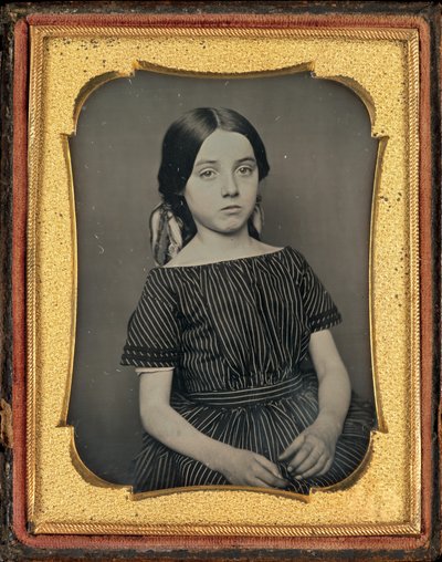 Portrait of a Girl by American 19th Century