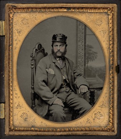 Portrait of a Soldier by American 19th Century