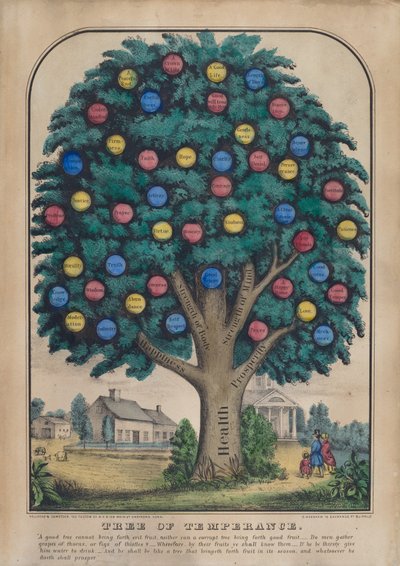 Tree of Temperance by American 19th Century