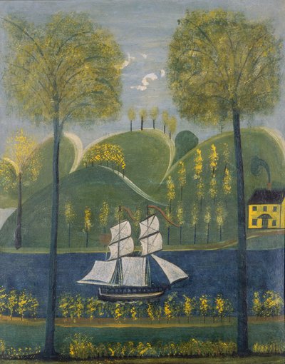 Under Full Sail by American 19th Century