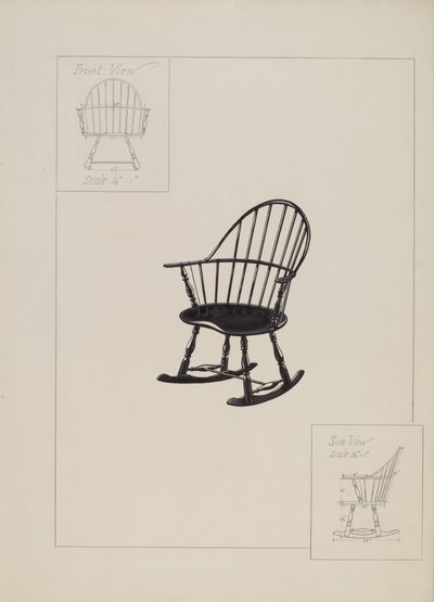 Chair (Windsor) by American 20th Century
