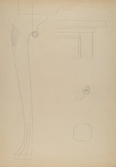 Gaming Table by American 20th Century