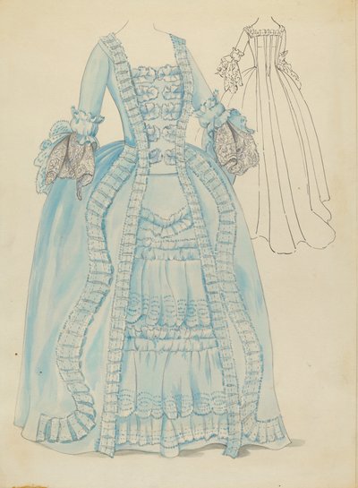 Gown by American 20th Century