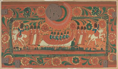 Painted Chest by American 20th Century
