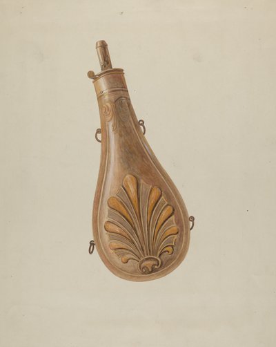 Powder Flask by American 20th Century