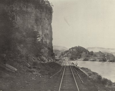 Castle Rock, New River by American Photographer (after)