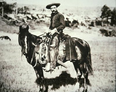 Cowboy Trail boss in Montana by American Photographer