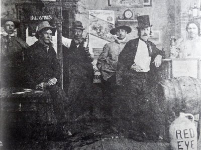 Cripple Creek Barroom by American Photographer
