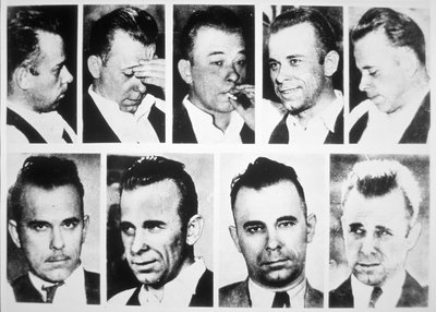 John Dillinger by American Photographer
