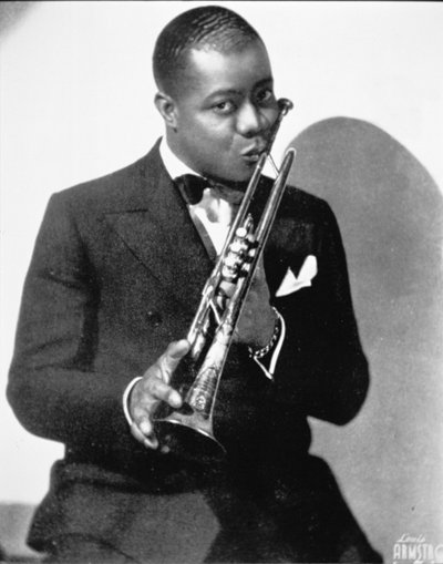 Louis Armstrong (1900-71) c.1930 by American Photographer