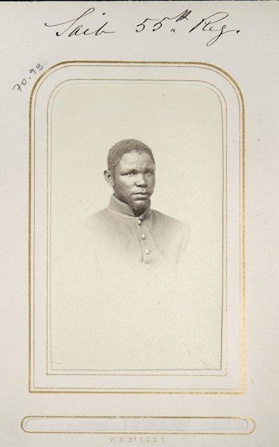 Nicholas Said, Carte de Visite by American Photographer