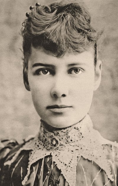 Portrait of Nellie Bly, c.1890 by American Photographer