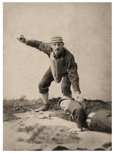 Portrait of Paul Cook, Louisville Colonels by American Photographer