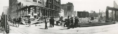 San Francisco after the Earthquake of 1906 by American Photographer