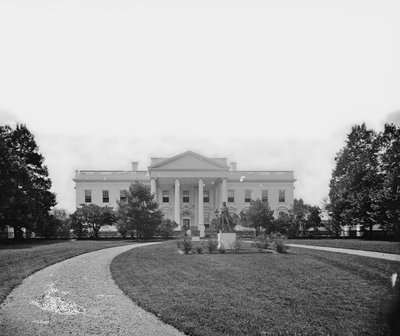 The White House, 1860s by American Photographer