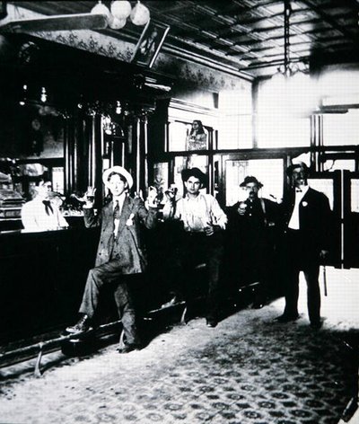 Typical western saloon by American Photographer