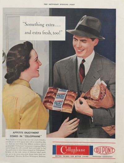 Advertisement for DuPont Cellophane, 1939 by American School