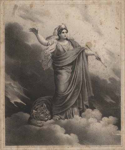 Allegorical Figure by American School