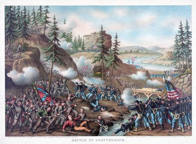 Battle of Chattanooga by American School