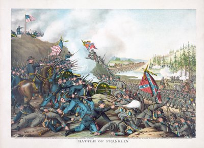 Battle of Franklin by American School