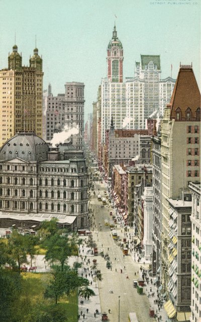 Broadway, New York by American School