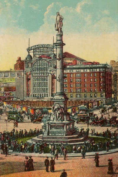 Columbus Circle, New York by American School