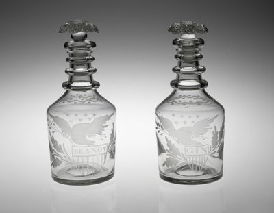 Decanters by American School