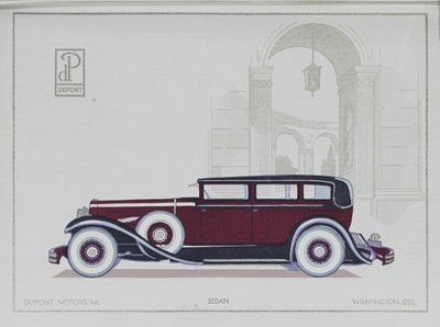 DuPont Motor Cars: Sedan, 1921 by American School