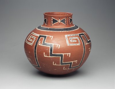 Foumile polychrome jar, Anasazi, 1300-1500 by American School