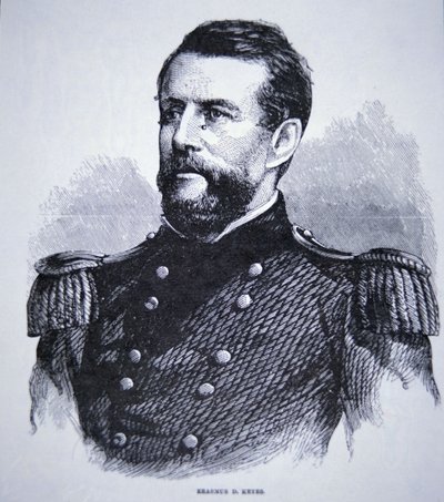 General Erasmus Keyes (1810-95) by American School
