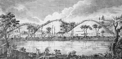 General John Burgoyne Meeting the Indians by American School