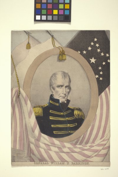General William H. Harrison by American School