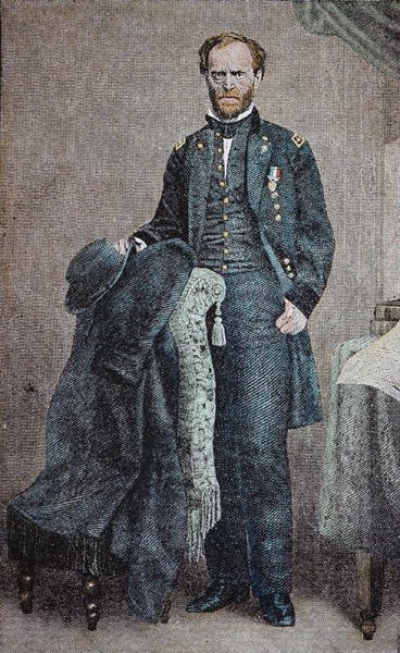 General William T. Sherman (1820-91) by American School