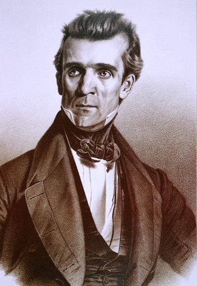 James Knox Polk (1795-1849) by American School
