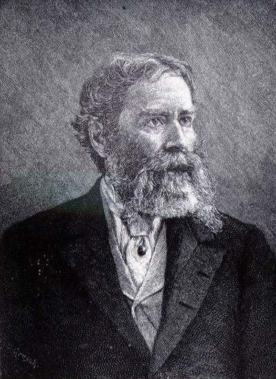 James Russel Lowell (1819-1891) (engraving) by American School